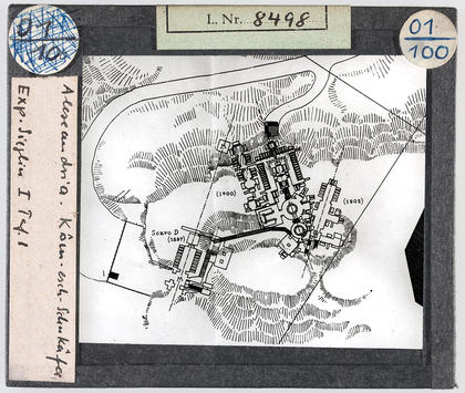 Vorschaubild Alexandria: Nekropole von Kôm-esch-schukâfa, Plan 